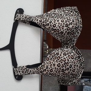 NWOT Size 36C Ambrielle Leopard Print Underwire Bra M129